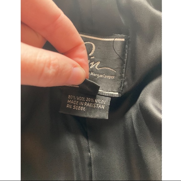 Vintage Sin by Morgan Cooper fur/wool coat - Picture 6 of 6